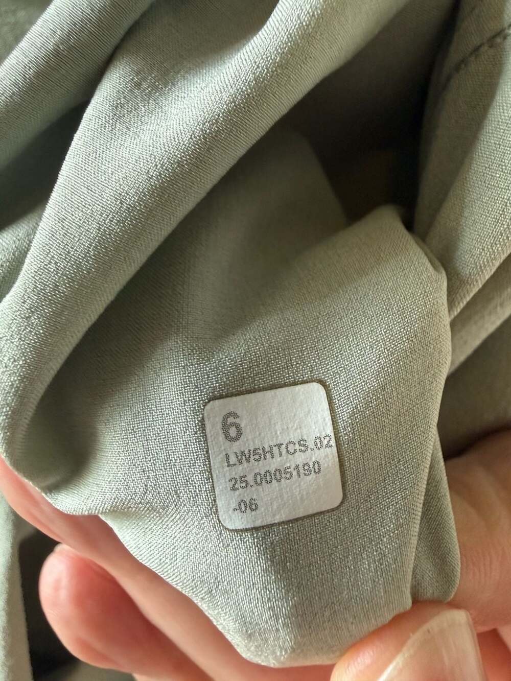 Lululemon Swift Mid-Rise Wide-Leg Pant Sage Green Size 6 - Picture 8 of 9